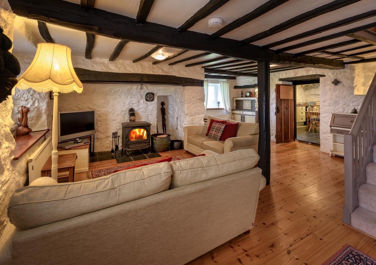 Ysgubor Bach Villa Aberdaron Buitenkant foto